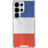 French Flag Distressed Galaxy S25 Ultra Clear Case