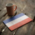French Flag Distressed iPad Skins