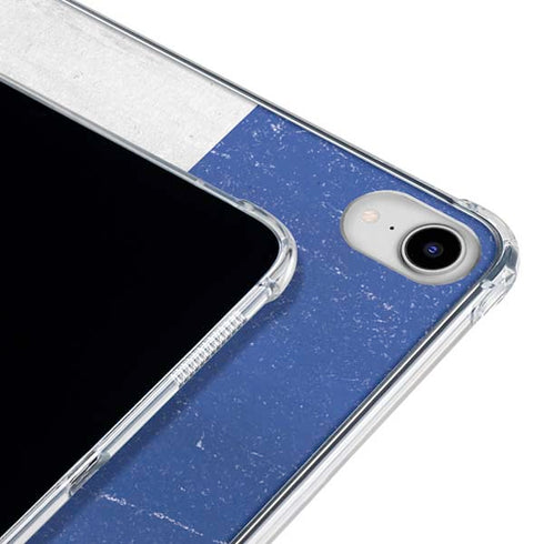 French Flag Distressed iPad 11th Gen (2025) Clear Case