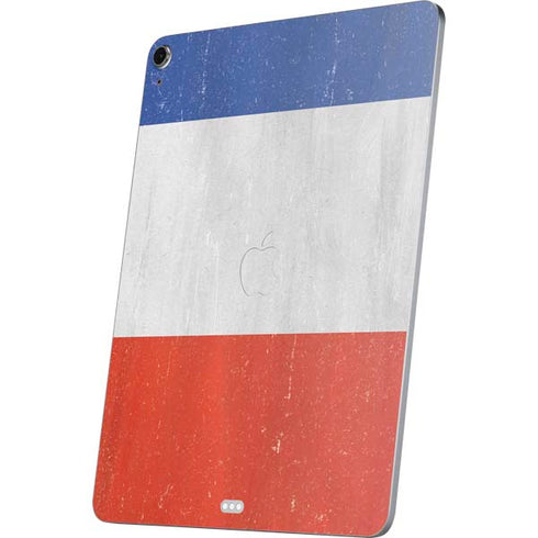 French Flag Distressed Apple iPad Air Skin