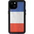 French Flag Distressed iPhone 15 Plus Waterproof Case