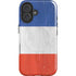 French Flag Distressed iPhone 16 Magsafe Impact Case