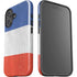 French Flag Distressed iPhone 16 Plus Impact Case
