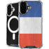 French Flag Distressed iPhone 16 Plus MagSafe Case