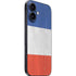 French Flag Distressed iPhone 16 Plus Skin