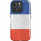 French Flag Distressed iPhone 16 Pro Magsafe Impact Case