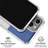 French Flag Distressed iPhone 16 Pro Max Clear Case