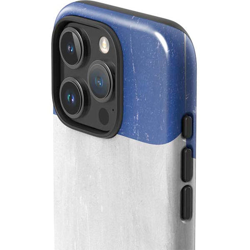 French Flag Distressed iPhone 16 Pro Max Impact Case