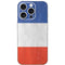 French Flag Distressed iPhone 16 Pro Skin