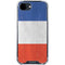 French Flag Distressed iPhone 16e Clear Case