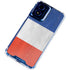 French Flag Distressed Moto G Play 4G (2024) Clear Case