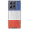 French Flag Distressed Moto G Stylus 5G (2025) Clear Case
