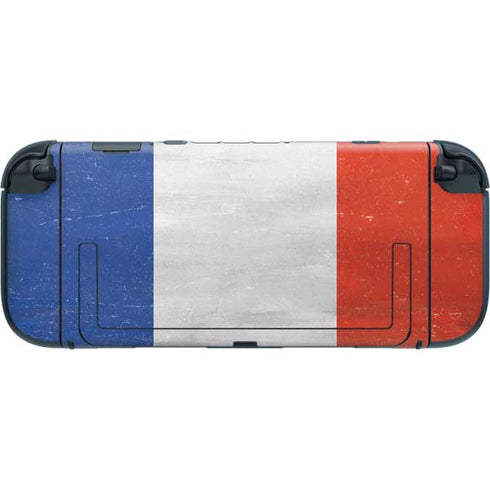 French Flag Distressed Nintendo Switch 2 (2025) with Joy-Con Skin