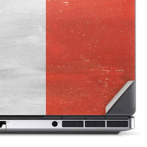 French Flag Distressed Dell Precision Skin
