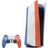 French Flag Distressed PlayStation PS5 Skins