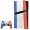 French Flag Distressed PS5 Pro Bundle Skin