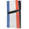 French Flag Distressed PS5 Pro Console Skin