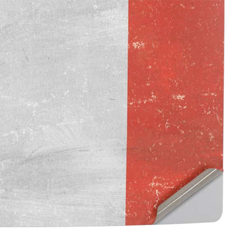 French Flag Distressed PS5 Pro Console Skin