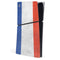 French Flag Distressed PS5 Slim Digital Edition Console Skin