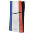 French Flag Distressed PS5 Slim Digital Edition Console Skin