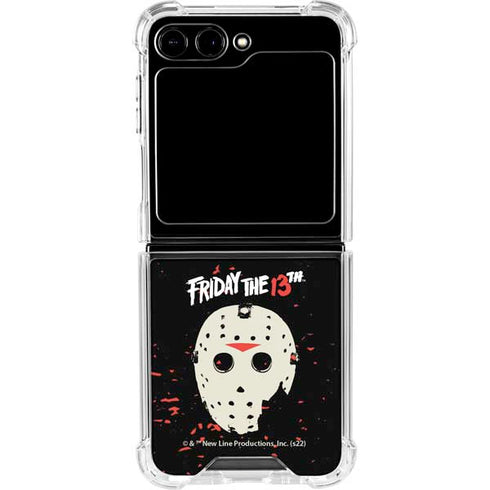 Warner Bros Friday the 13th Friday The 13th Galaxy Z Flip6 Clear Case