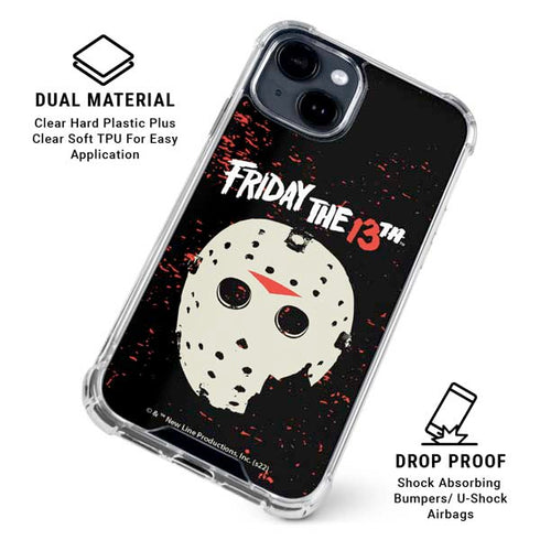 Warner Bros Friday the 13th Friday The 13th iPhone 15 Clear Case