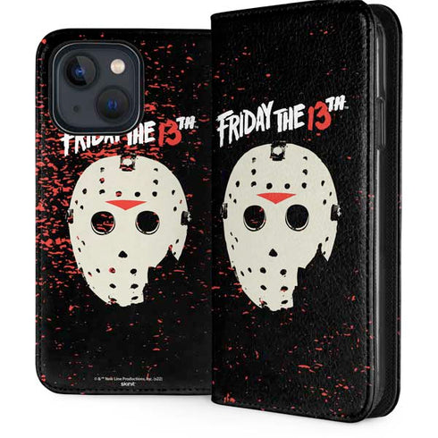 Warner Bros Friday the 13th Friday The 13th iPhone 15 Plus Folio Case