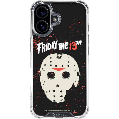 Warner Bros Friday the 13th Friday The 13th iPhone 16 Clear Case