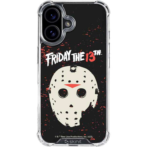 Warner Bros Friday the 13th Friday The 13th iPhone 16 Plus Clear Case