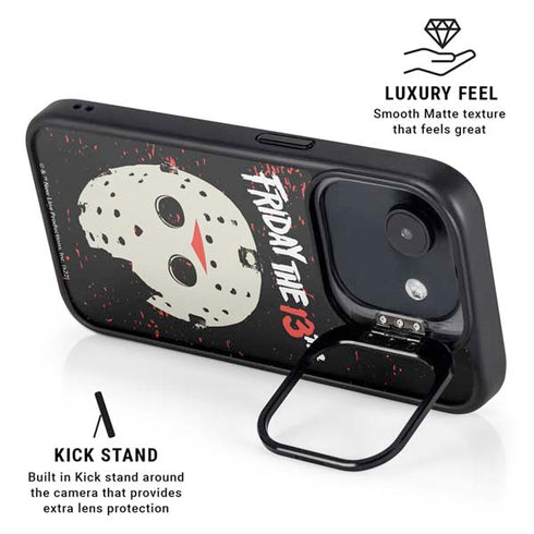 Warner Bros Friday the 13th Friday The 13th iPhone 16e Kickstand Case