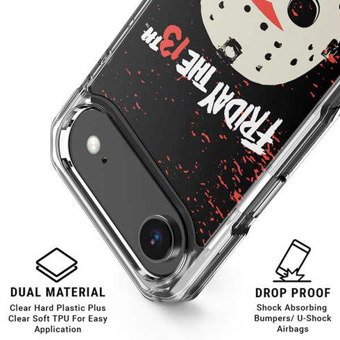 Warner Bros Friday the 13th Friday The 13th iPhone 17 Air Clear Case
