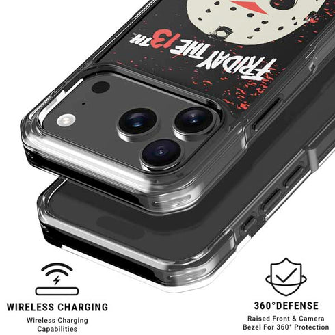 Warner Bros Friday the 13th Friday The 13th iPhone 18 Pro Clear Case