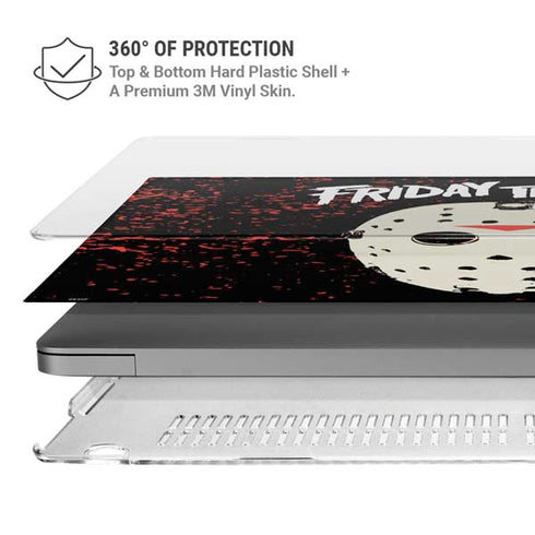 Warner Bros Friday the 13th Friday The 13th MacBook Cases