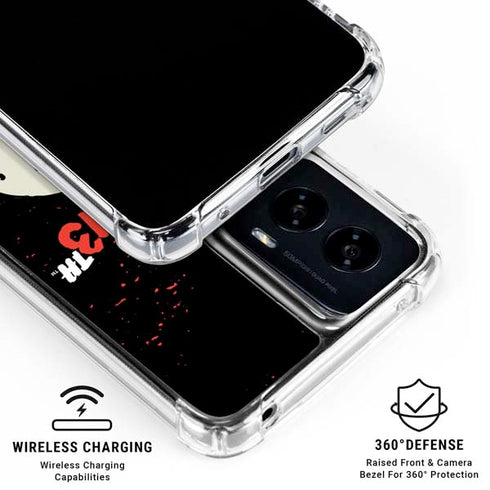 Warner Bros Friday the 13th Friday The 13th Moto G Power 5G (2024) Clear Case
