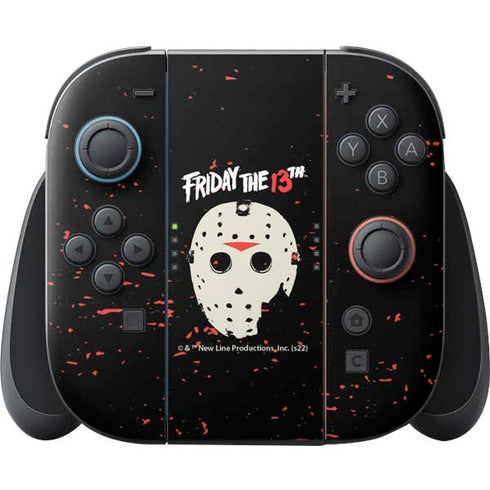 Warner Bros Friday the 13th Friday The 13th Nintendo Switch 2 (2025) Joy-Con Controller Skin