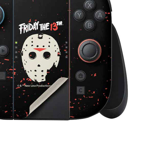 Warner Bros Friday the 13th Friday The 13th Nintendo Switch 2 (2025) Joy-Con Controller Skin