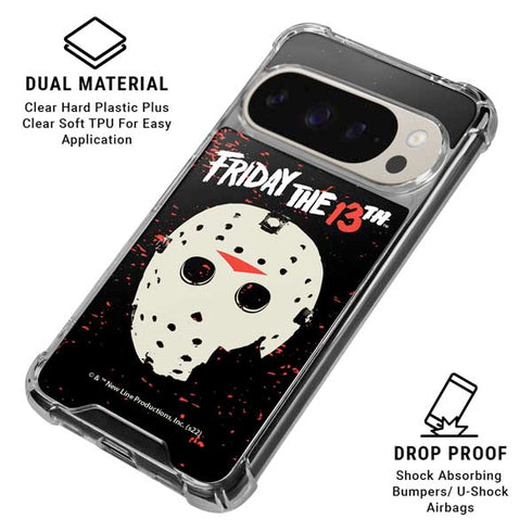 Warner Bros Friday the 13th Friday The 13th Pixel 9/9 Pro Clear Case