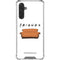 Warner Bros FRIENDS Couch Galaxy A17 Clear Case