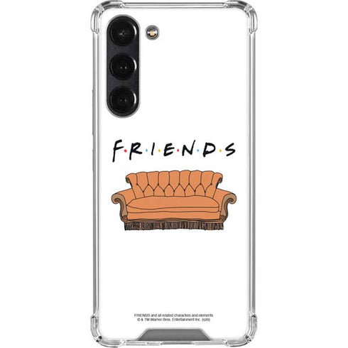 Warner Bros FRIENDS Couch Galaxy S24 FE Clear Case