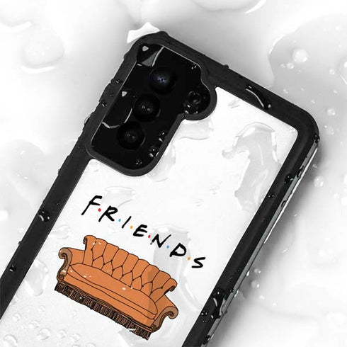 Warner Bros FRIENDS Couch Galaxy S24 Plus Waterproof Case