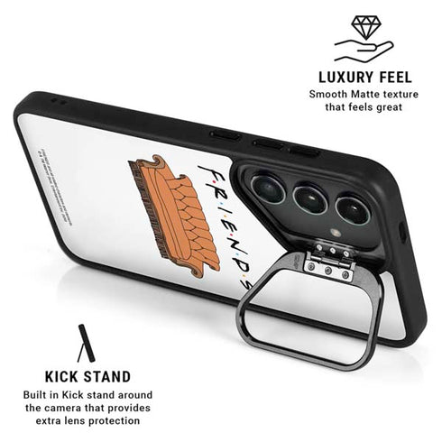 Warner Bros FRIENDS Couch Galaxy S24 Ultra Kickstand Case