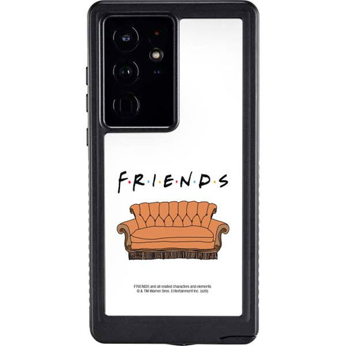 Warner Bros FRIENDS Couch Galaxy S24 Ultra Waterproof Case