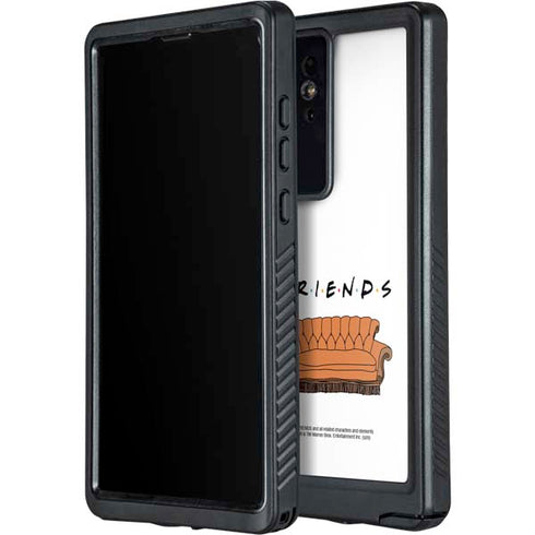Warner Bros FRIENDS Couch Galaxy S24 Ultra Waterproof Case