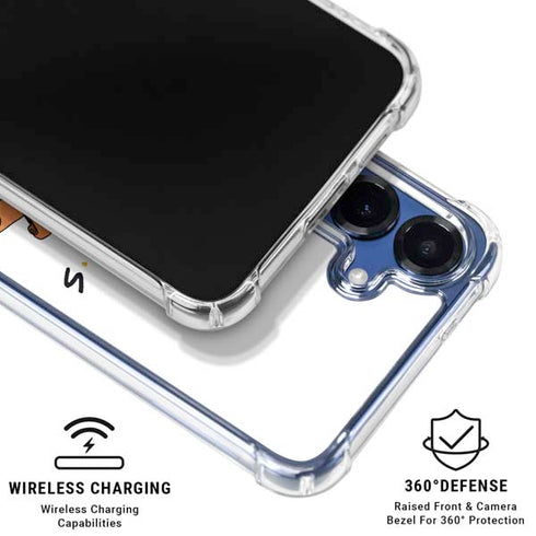 Warner Bros FRIENDS Couch Galaxy S25 Clear Case