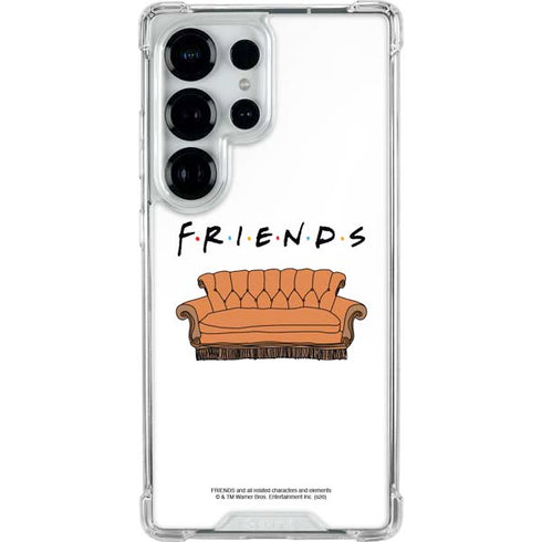 Warner Bros FRIENDS Couch Galaxy S25 Ultra Clear Case