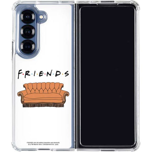 Warner Bros FRIENDS Couch Galaxy Z Fold6 Clear Case