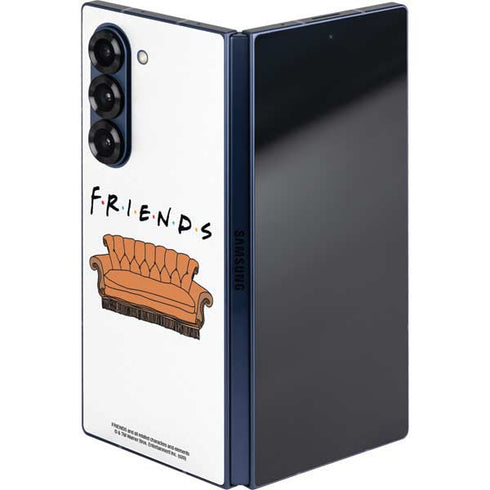 Warner Bros FRIENDS Couch Galaxy Z Fold6 Skin