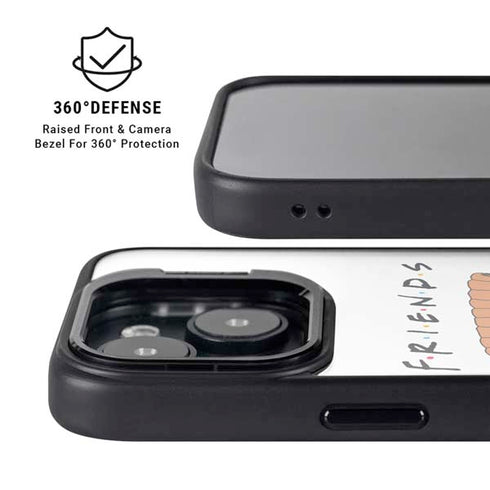 Warner Bros FRIENDS Couch iPhone 14 Kickstand Case