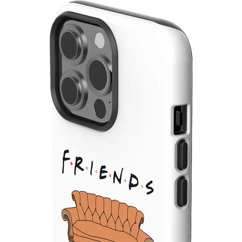 Warner Bros FRIENDS Couch iPhone 15 Pro Impact Case