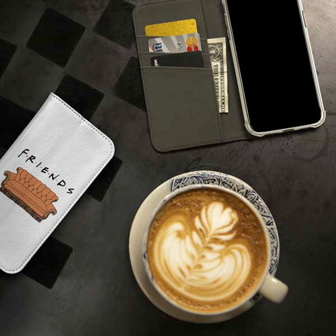 Warner Bros FRIENDS Couch iPhone 15 Pro Max Folio Case